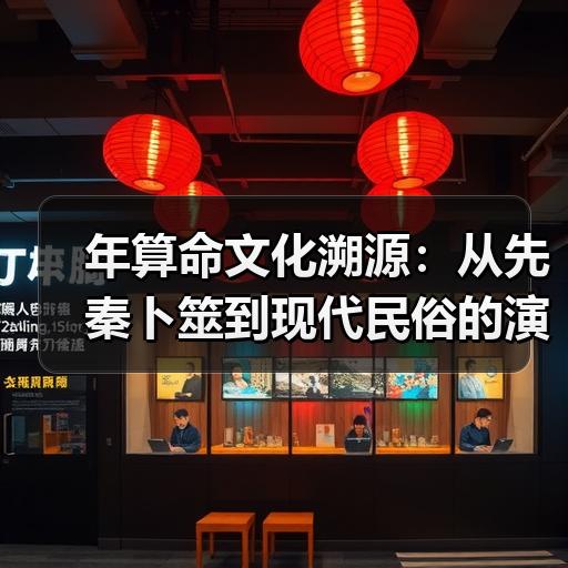 年算命文化溯源：从先秦卜筮到现代民俗的演变