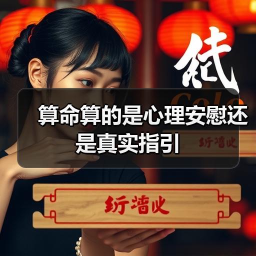 算命算的是心理安慰还是真实指引