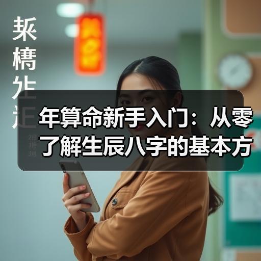 年算命新手入门：从零了解生辰八字的基本方法