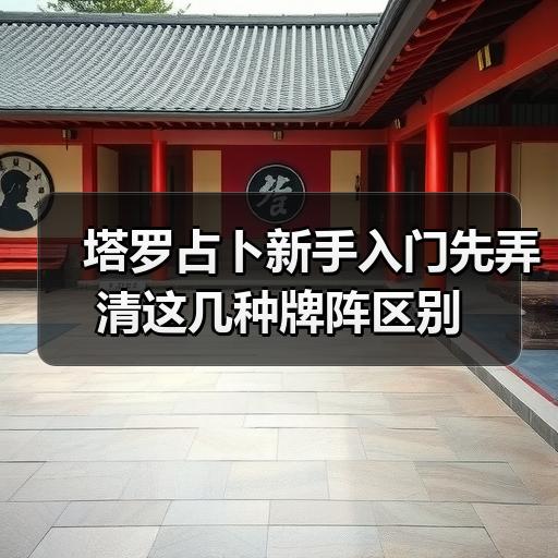 塔罗占卜新手入门先弄清这几种牌阵区别